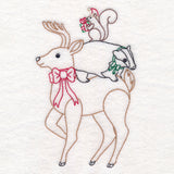 Holiday Reindeer and Friends Stack (Vintage)