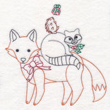 Holiday Fox and Friends Stack (Vintage)