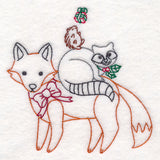 Holiday Fox and Friends Stack (Vintage)
