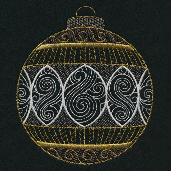 Yuletide Glamour Ornament