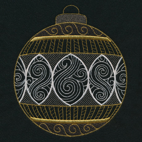 Yuletide Glamour Ornament