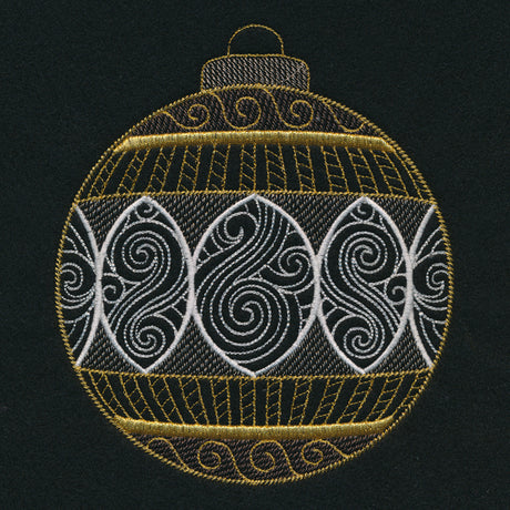 Yuletide Glamour Ornament