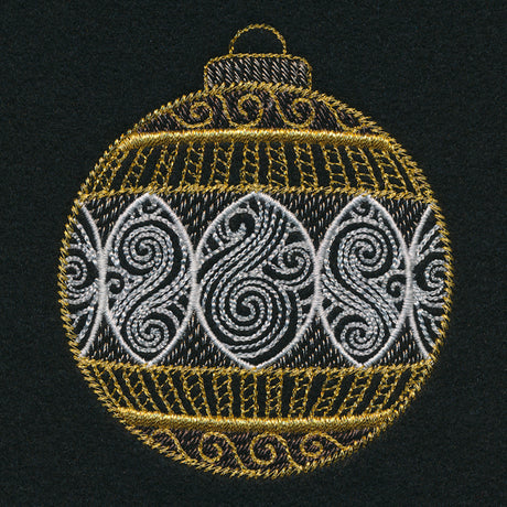 Yuletide Glamour Ornament