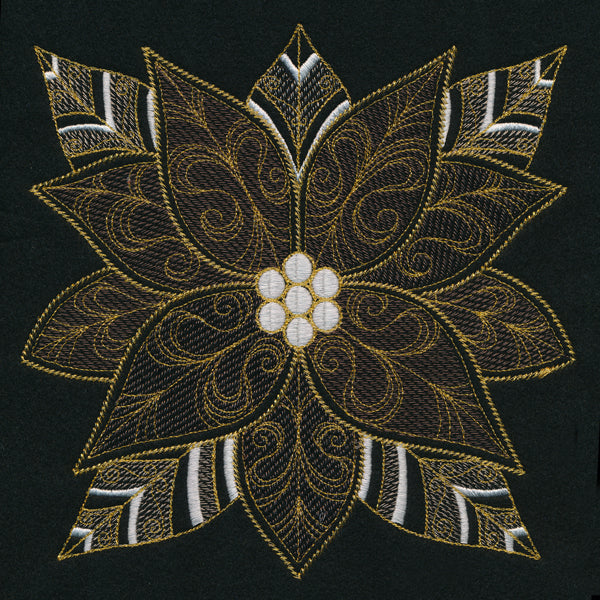 Yuletide Glamour Poinsettia