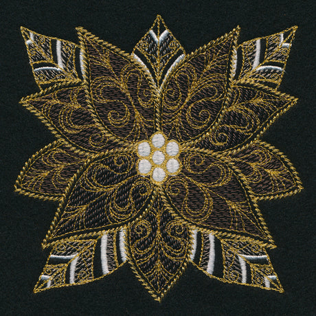 Yuletide Glamour Poinsettia