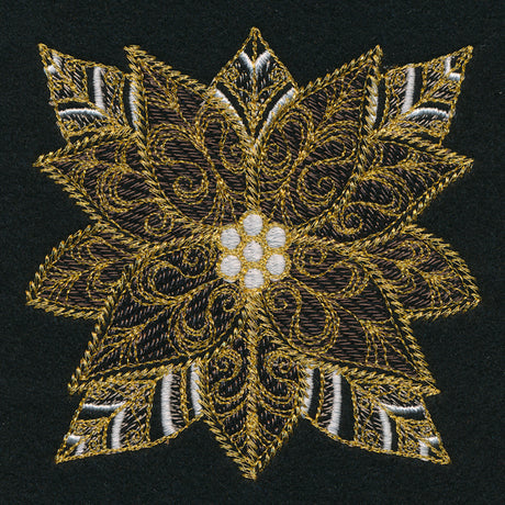 Yuletide Glamour Poinsettia