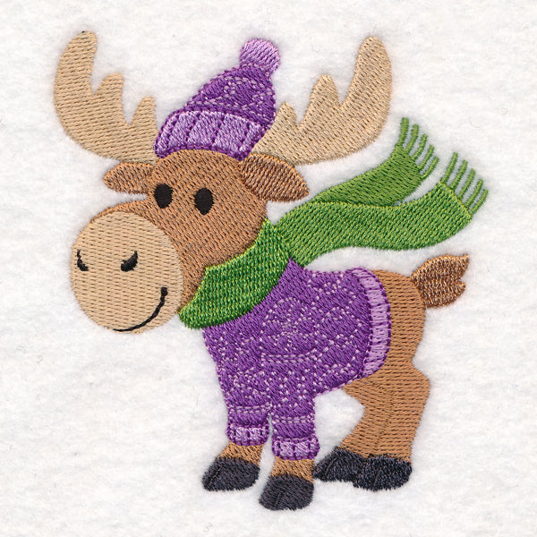 Patchwork Pals - Moose – Embroidery Library