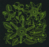 Bright Blooms Floral Square (Thick Thread)