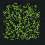 Bright Blooms Floral Square (Thick Thread)