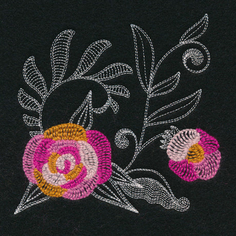 Garden Textures Square 2 (Thick Thread)