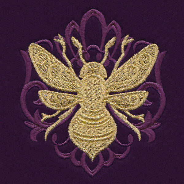 Glittering Baroque Bee