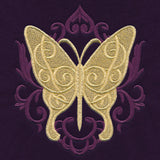 Glittering Baroque Butterfly