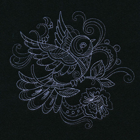 Delicate Doodle Bird (Vintage)
