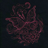 Delicate Doodle Butterfly (Vintage)