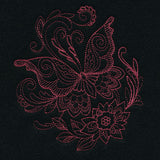 Delicate Doodle Butterfly (Vintage)