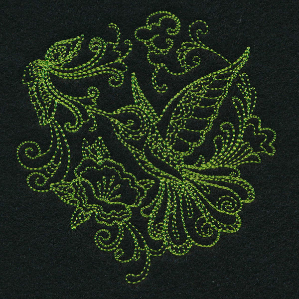 Delicate Doodle Hummingbird (Vintage)