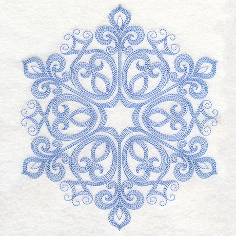 Brushstroke Snowflake