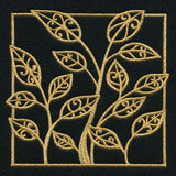 Golden Garden Leafy Square