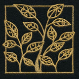 Golden Garden Leafy Square