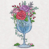 Wine Glass Bouquet