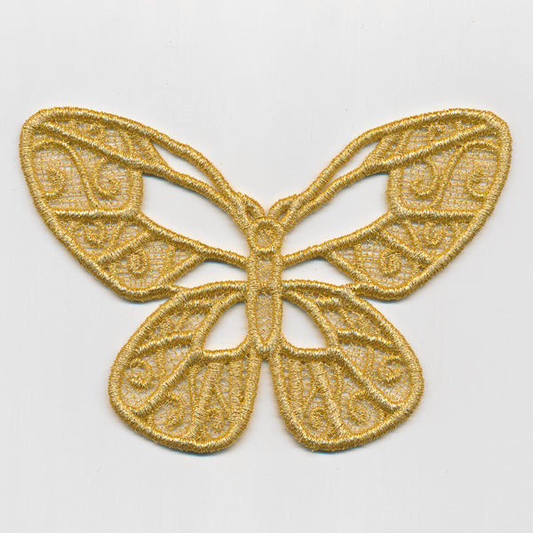 Golden Garden Butterfly (Lace)