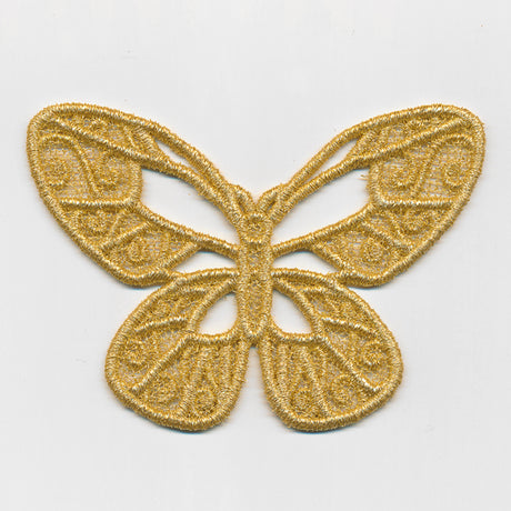 Golden Garden Butterfly (Lace)