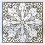 Baroque Beauty Square 1 (Trapunto)