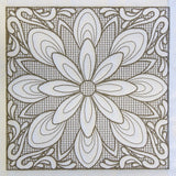 Baroque Beauty Square 1 (Trapunto)