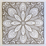 Baroque Beauty Square 1 (Trapunto)