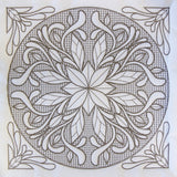 Baroque Beauty Square 6 (Trapunto)