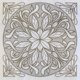 Baroque Beauty Square 6 (Trapunto)