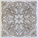 Baroque Beauty Square 6 (Trapunto)