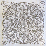 Baroque Beauty Square 2 (Trapunto)