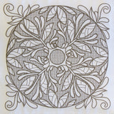 Baroque Beauty Square 2 (Trapunto)