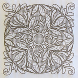 Baroque Beauty Square 2 (Trapunto)