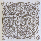 Baroque Beauty Square 2 (Trapunto)