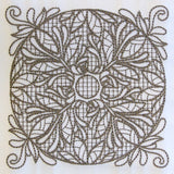 Baroque Beauty Square 2 (Trapunto)