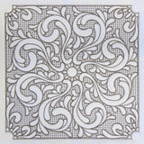 Baroque Beauty Square 5 (Trapunto)