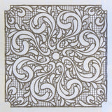 Baroque Beauty Square 5 (Trapunto)