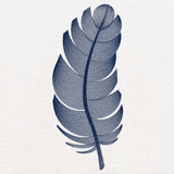 Elegant Etching Feather
