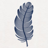 Elegant Etching Feather