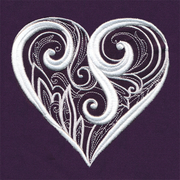 Swirling Heart (Puff Foam)