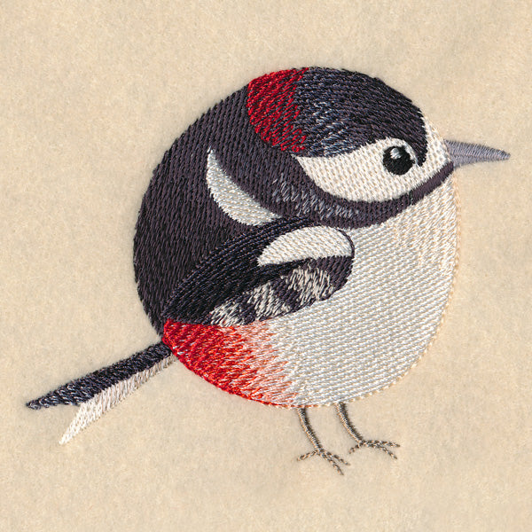 Roly-Poly Woodpecker