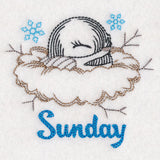 Winter Chickadee - Sunday (Vintage)