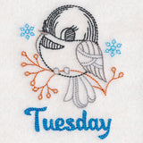 Winter Chickadee - Tuesday (Vintage)
