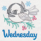 Winter Chickadee - Wednesday (Vintage)