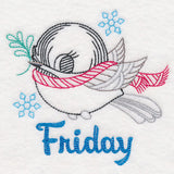 Winter Chickadee - Friday (Vintage)
