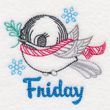 Winter Chickadee - Friday (Vintage)