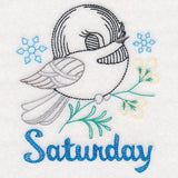 Winter Chickadee - Saturday (Vintage)