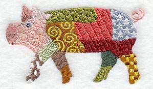 Patchwork Pig